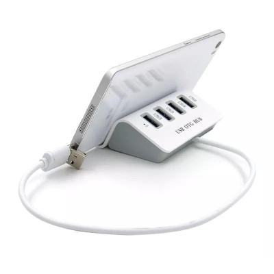 Hub Usb OTG cao cấp kết nối chuột và bàn phím cùng lúc với điện thoại giá rẻ