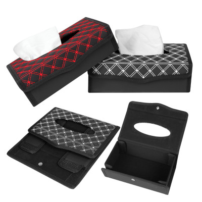 Hộp Đựng Khăn Giấy Gấp Gọn Sang Trọng | Hộp Đựng Khăn Giấy Dùng Trên Ô Tô Sang Trọng Có Thể Gấp Gọn Tiện Dụng