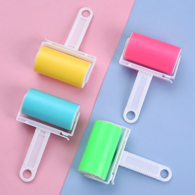 Cây Lăn Lông Dạng Gel Silicon Lấy Lông Chó Mèo, Bụi Bẩn Trên Quần Áo Giường Nệm