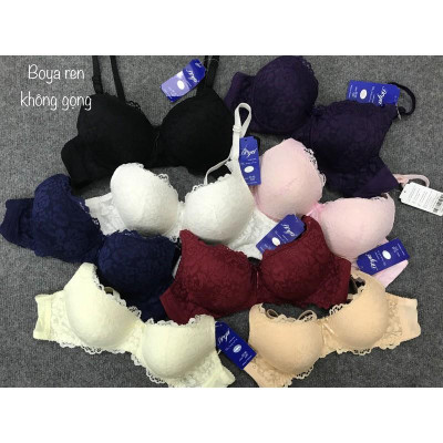 Áo ngực Boya ren không gọng, mút mỏng Hàng cao cấp việt nam 029L .