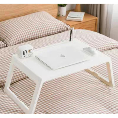 Bàn học nhựa gấp gọn  có khe cắm ipad ,bút bi ,