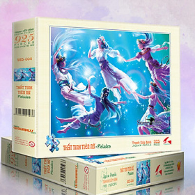 Tranh xếp Hình Tia Sáng  THẤT TINH TIÊN NỮ (925 Mảnh Ghép)