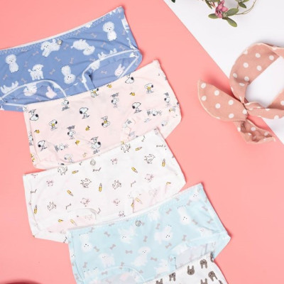 Bộ 10 Quần Lót Nữ Su Họa Tiết - Chất Vải Mềm Mịn Dịu Nhẹ Cho Da (dành cho nàng từ 40-55kg)