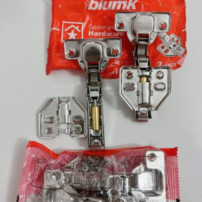 Bản Lề Tủ Bếp, Bản Lề Cửa Tủ, Bản Lề Hơi Bật Giảm Chấn, INOX Không Gỉ 304 BLUMK - Tháo Lắp Nhanh