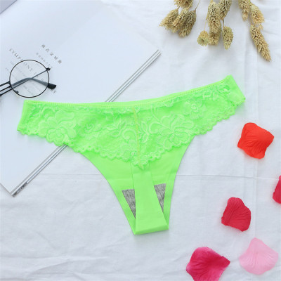 Combo 2 Quần Lót Nữ Lọt Khe( màu ngẫu nhiên) Không Đường May Phối Ren Sexy LYEQ007