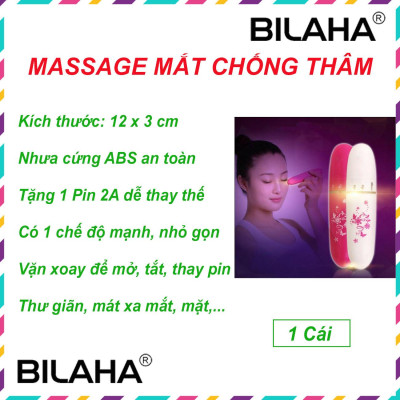 (Xả Kho) Máy Massage Mắt Kiểu Bút Chống Thâm Quầng Mini 208 Các Mãu (Video Thật) (Tùy Chọn) (Hàng Chính Hãng)