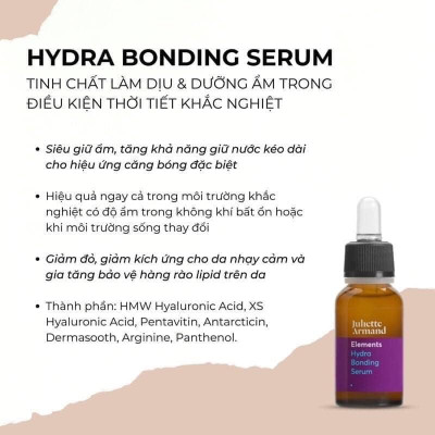 Tinh Chất JA Hydra Bonding Serum Dưỡng Ẩm Phục Hồi Da, Giúp Da Căng Bóng Chuyên Sâu 55ml