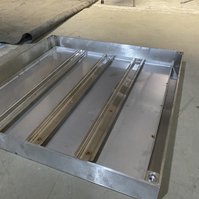 Nắp hố ga inox 1000kg KT: 45x45cm- BẢO HÀNH 2 NĂM