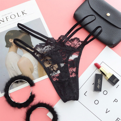 Quần chip nữ lọt khe ren hoa sexy QL8017 - Quần lót nữ quyến rũ - Quần lọt khe nữ