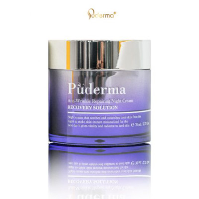 Bộ Kem Dưỡng Trắng Da Ban Ngày (kem ngày nâng cấp Luxury Exosome) và Ban Đêm Puderma: Nâng Cơ, Chống chảy xệ, Giảm nếp nhăn, bật tone trang điểm.