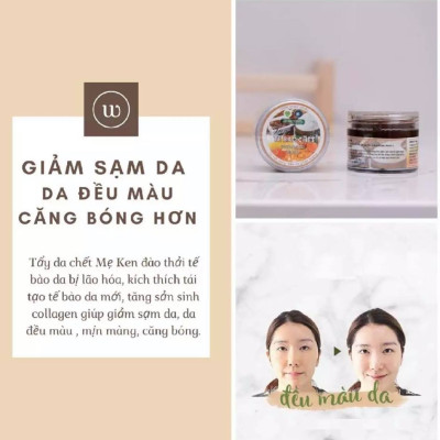 Tẩy Tế Bào Chết Thiên Nhiên Cho Da Mặt Mẹ Ken 50ml