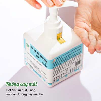 Sữa tắm thảo mộc cho bé Wonmom 250ml
