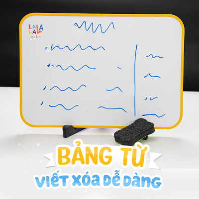 Đồ chơi xếp hình nam châm Lala Wooderland bằng gỗ cao cấp phát triển tư duy sáng tạo logic cho bé - Lalala baby