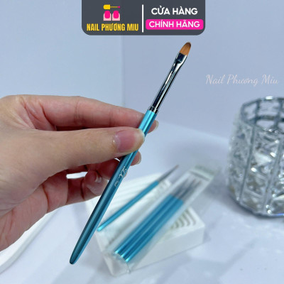Set 3 Cọ Nét DingXi Cao Cấp Vẽ Nét Mảnh Siêu Đẹp, Sơn Móng, Đắp Gel, Cọ Vẽ Hoa Làm Nail Chuyên Dụng Nail Phương Miu Nữ