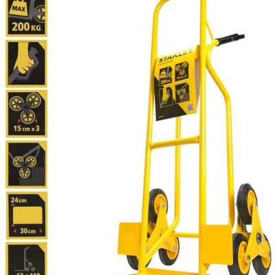 XE ĐẨY HÀNG LEO BẬC THANG (200KGS) STANLEY SXWTD-HT523 - HÀNG CHÍNH HÃNG