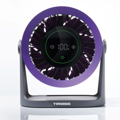 Quạt tích điện để bàn USB Tiross TS3420 - Hàng chính hãng