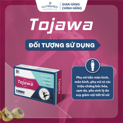  Viên uống Tojawa hỗ trợ hiệu quả cho suy giảm sinh lý nữ (30 viên) - Nutramed
