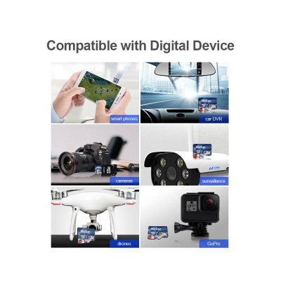 Thẻ nhớ tốc độ cao Netac P500 64GB Thẻ TF Thẻ Micro SD U3 V30 100MB / S  Máy ảnh Camera hành trình Micro SD