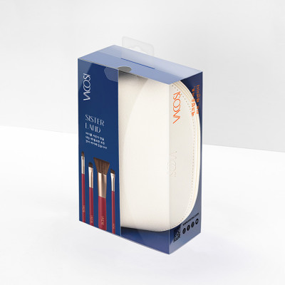 Bộ Cọ Du Lịch 8 Cây & Ví Trang Điểm VACOSI SISTERLAND BRUSH SET - BC31