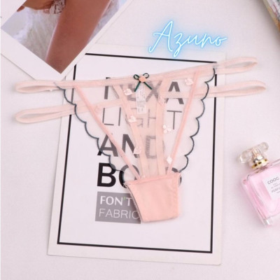 Sét 10 Quần Lót Nữ Lọt Khe Phối Ren Thoáng Mát, Gợi Cảm Azuno AL2373( Trộn màu)