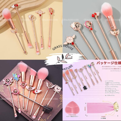 BỘ CỌ TRANG ĐIỂM 5 / 8  /10 CÂY SAKURA GOLD ROSE HÀNG THỦ CÔNG SƠN TỈNH ĐIỆN CAO CẤP