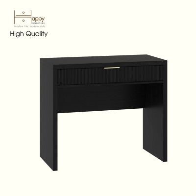 HAPPY FURNITURE , Bàn trang điểm 1 ngăn kéo - NAMI, BAN_130 , 90cm x 45cm x 78cm DxRxC