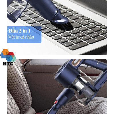 Máy Hút Bụi Không Dây Cầm Tay Xinshe Z5Plus hút và lau, lực hút siêu mạnh 25000Pa, dùng đến 50 phút, hút nệm sâu, hàng chính hãng