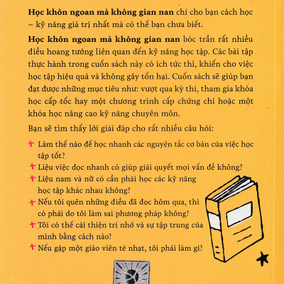 Học Khôn Ngoan Mà Không Gian Nan: Chỉ Cho Bạn Cách Học - Kỹ Năng Giá Trị Nhất Mà Có Thể Bây Giờ Bạn Mới Biết (Tặng Notebook tự thiết kế)