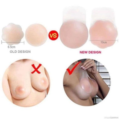 2 Miếng dán nâng ngực silicon siêu mềm chống xệ MD006