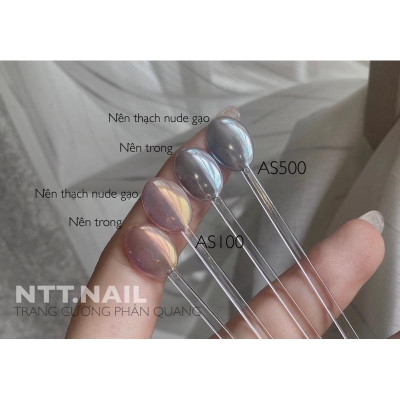 Tráng Gương Phản Quang Ánh Bạc Hồng Cam, Xanh Ánh Bạc, Tăng Độ Bám Dính, Dễ Sử Dụng Cho Nữ Yêu Thích Làm Nail thạch tráng gương