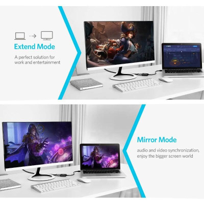 Ugreen UG40360MD112TK 25CM màu Đen Cáp chuyển đổi Mini DP sang HDMI hỗ trợ phân giải 4K x 2K - HÀNG CHÍNH HÃNG