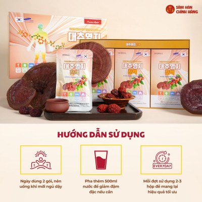 Linh Chi Táo Đỏ (80ml x 30g) – Daedong