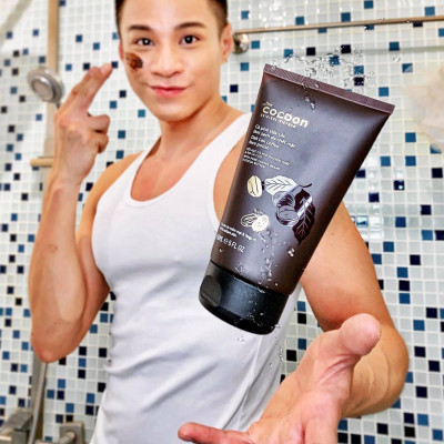 Cà phê Đắk Lắk làm sạch da chết mặt Cocoon 150ml giúp da sáng mịn da đều màu thuần chay