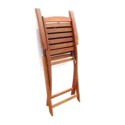 Bộ Bàn Punai 4 Ghế Xếp Sumur IBIE NS4002B (100 x 100 x 72 cm) - Nâu