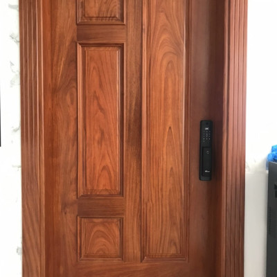 Khóa vân tay thông minh tự động màn hình chuông DEMAX SL866 BN