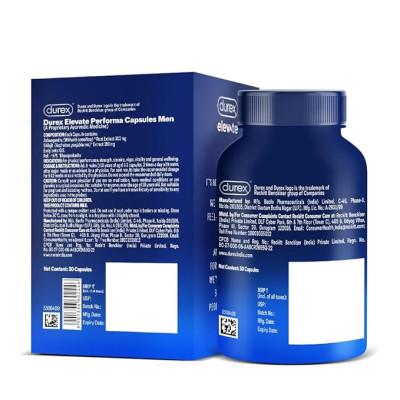 Viên Uống Tăng Cường Sinh Lực Cho Nam Giới Durex Elevate Performa