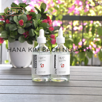 COMBO 2 CHAI SERUM HA PLUS - 100ml (Dưỡng Ẩm, Căng Bóng, Sáng Da, Mờ Nếp Nhăn) Hàng Chính Hãng + Tặng 50g Mặt Nạ Dẻo
