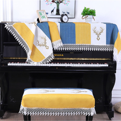 Khăn phủ đàn piano phong cách Châu Âu cổ điển sang trọng