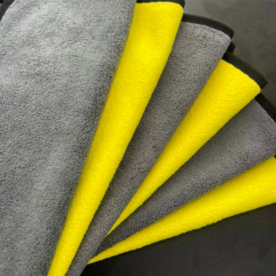 Khăn lau xe MICROFIBER mềm mịn siêu thấm hút chuyên lau ô tô, xe máy, spa