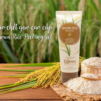 Tẩy tế bào chết Gạo cao cấp - BENEW Brown Rice Peeling Gel ( 120ml )