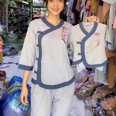 ĐỒ LAM ĐI CHÙA  Pháp Phục Phật Giáo# Mẫu Tim Phối