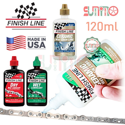 Dầu tra sên xe đạp FINISH LINE 120ml chính hãng