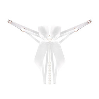 Quần lót lọt khe phối tua rua thêu hạt cườm hở đáy nhẹ nhàng quyến rũ