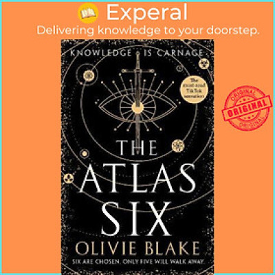 Sách - The At.las Six by Olivie Blake (UK edition, paperback)