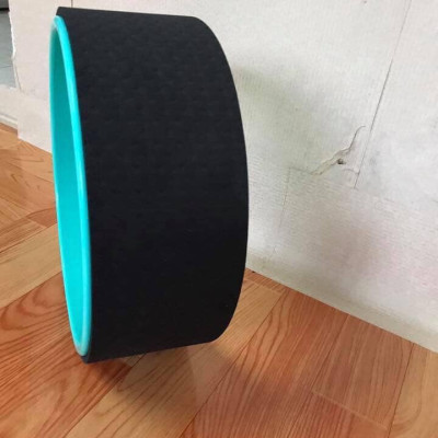 Vòng tập yoga 33cm (tặng kèm túi đựng tiện dụng)- Đen Xanh Ngọc