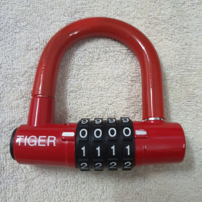 Ổ Khóa mã số loại lớn Tiger, thay đổi được mã số tùy ý - Hàng chính hãng