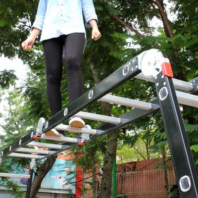 Thang Nhôm Đa Năng 4 Đoạn 16 Bậc Advindeq ADM104 