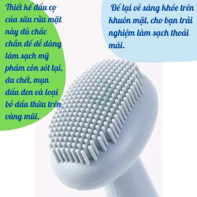 Cọ Đắp Mặt Nạ 2 Đầu Silicone – Làm Đẹp Thông Minh Cây Cọ Massage & Thoa Mặt Nạ 2 Trong 1 Cọ Silicone Đắp Mặt Nạ Đa Năng – Mềm Mại, Dễ Dùng Cọ Đắp Mask Chăm Sóc Da 2 Đầu – Tẩy Tế Bào Chết & Đắp Mask
