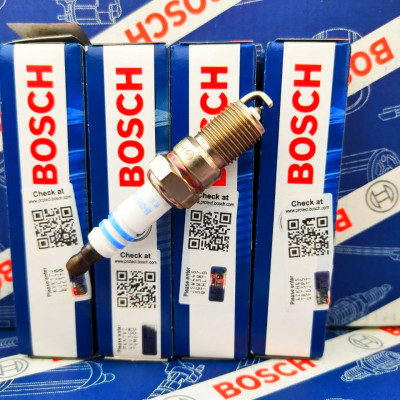 Bugi Bosch Chân Côn Ngắn (Double Platinum) Ford Escape Mondeo Focus (04-11) Mazda 6 (02-08) - HR7KPP33+