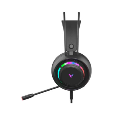 Tai Nghe Gaming Chụp Tai RAPOO VH360 LED RGB - Chống Ồn - Dây Cắm USB Dài 2M - Hàng Chính Hãng